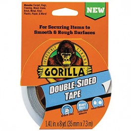 GORILLA GLUE 100925 1.41" X 8 YD DOUBLE SIDED TAPE