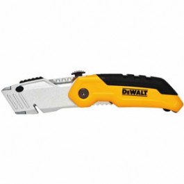 DEWALT TOOLS DWHT10035L FOLDING RETRACTABLE BLADE UTILITY KNIFE