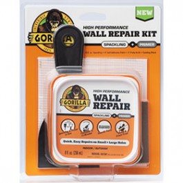 GORILLA GLUE 103959 4PC HIGH PERFORMANCE WALL REPAIR KIT SPACKLING + PRIMER